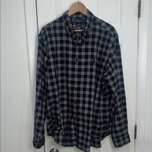 Ralph Lauren Men's Classic Fit Black and Tan Plaid XXL